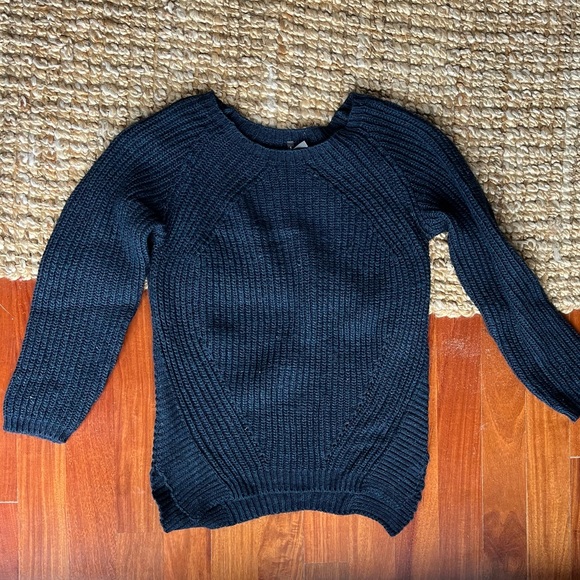 Naf Naf - Navy Blue Knit Sweater - Picture 4 of 10